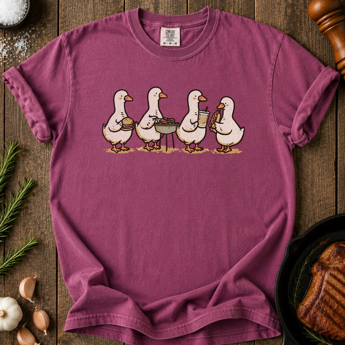 Backyard Geese Party T-shirt