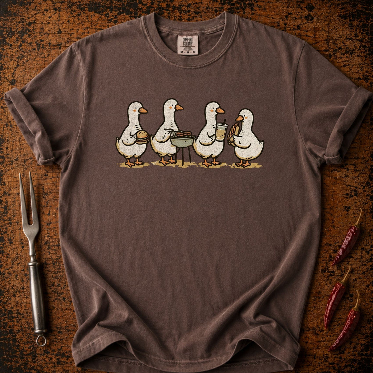 Backyard Geese Party T-shirt