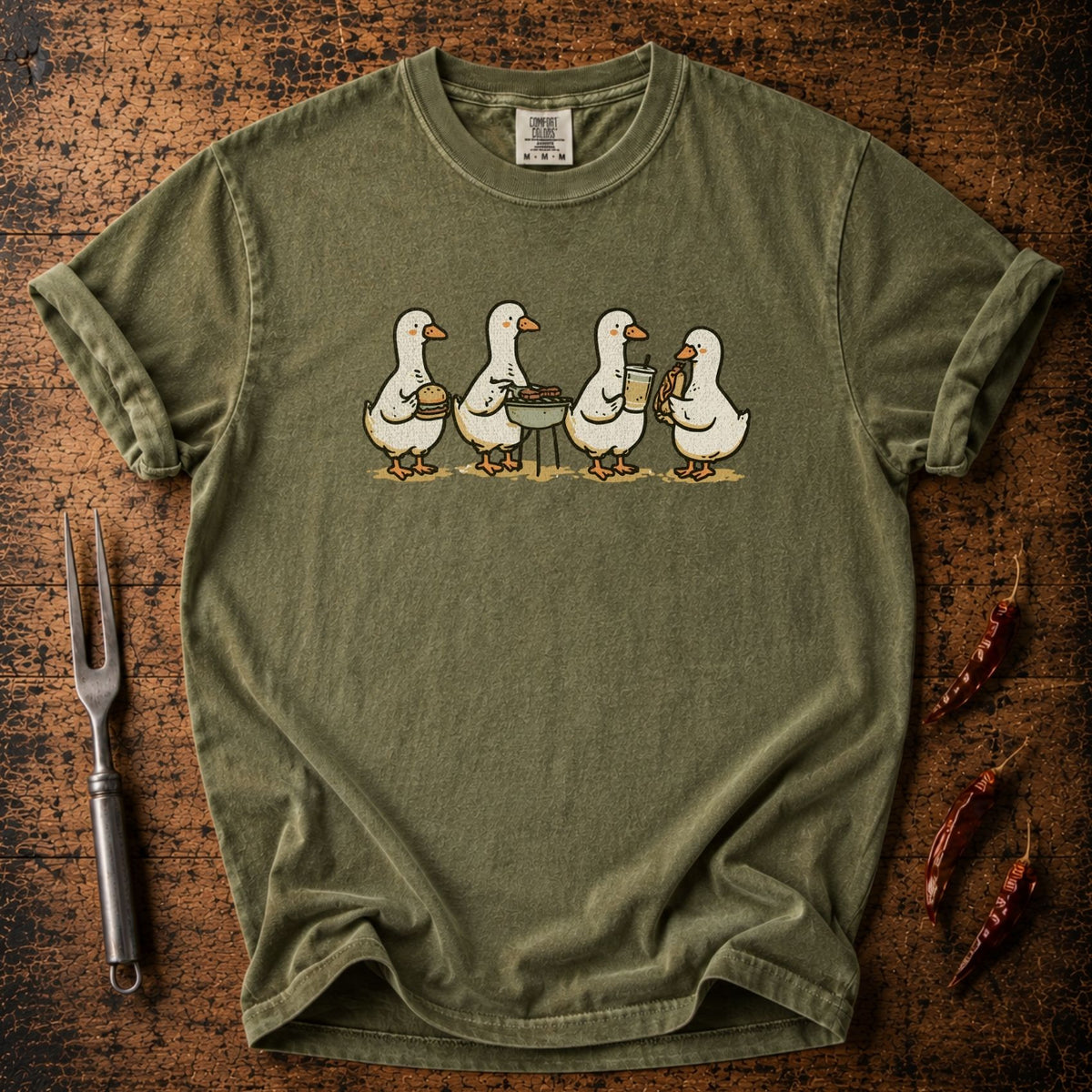 Backyard Geese Party T-shirt