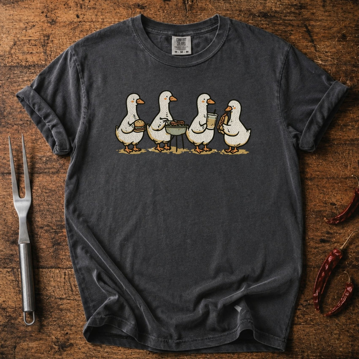 Backyard Geese Party T-shirt