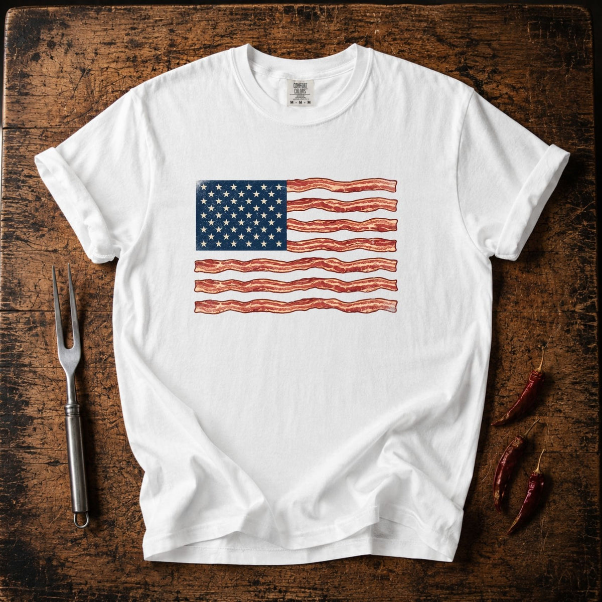 Bacon Flag T-shirt