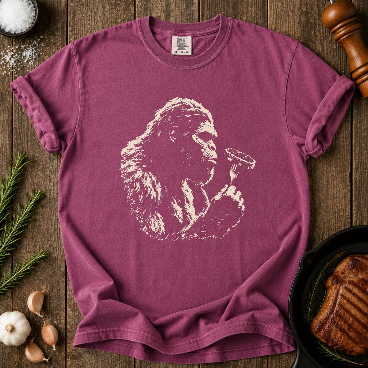 Bigfoot Steak T-shirt