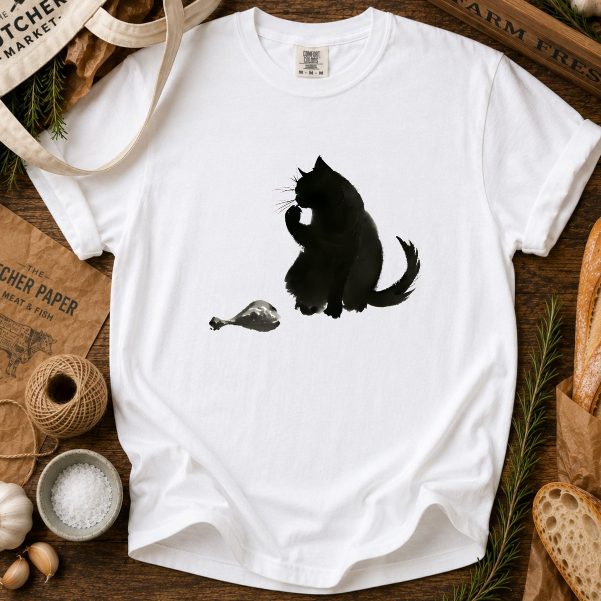 Black Cat T-shirt
