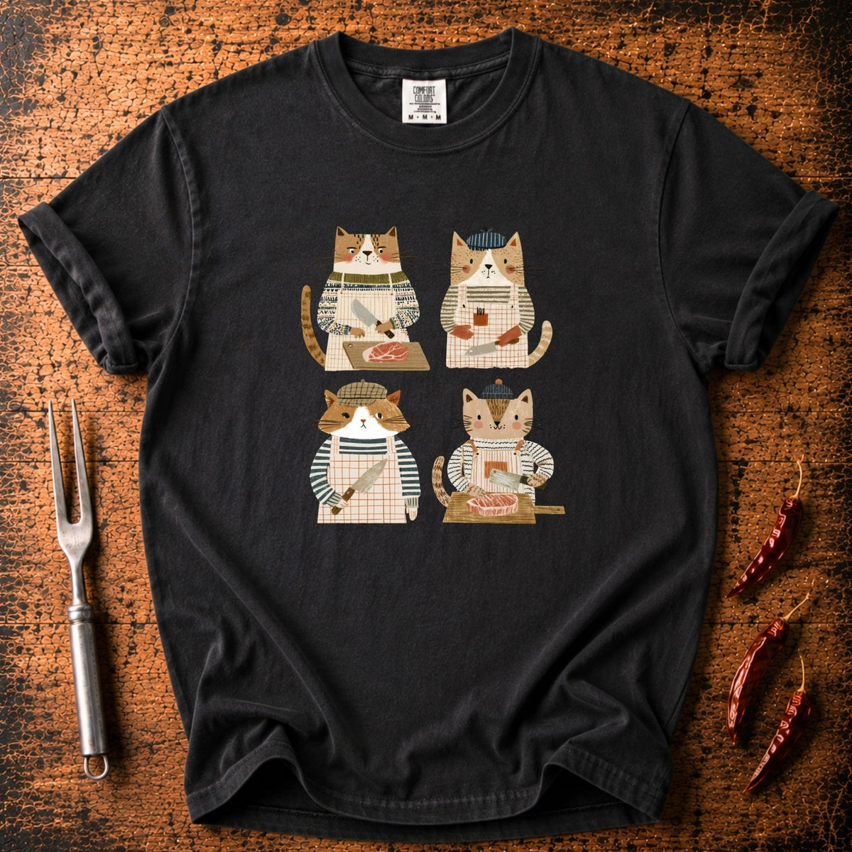 Butcher Cats T-shirt