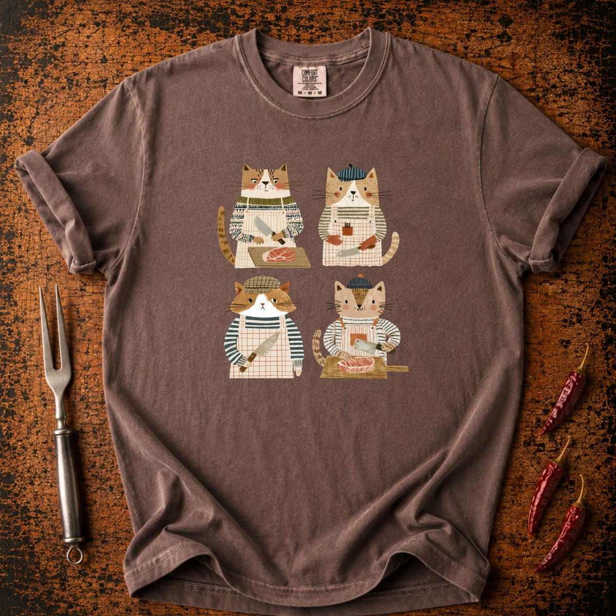 Butcher Cats T-shirt
