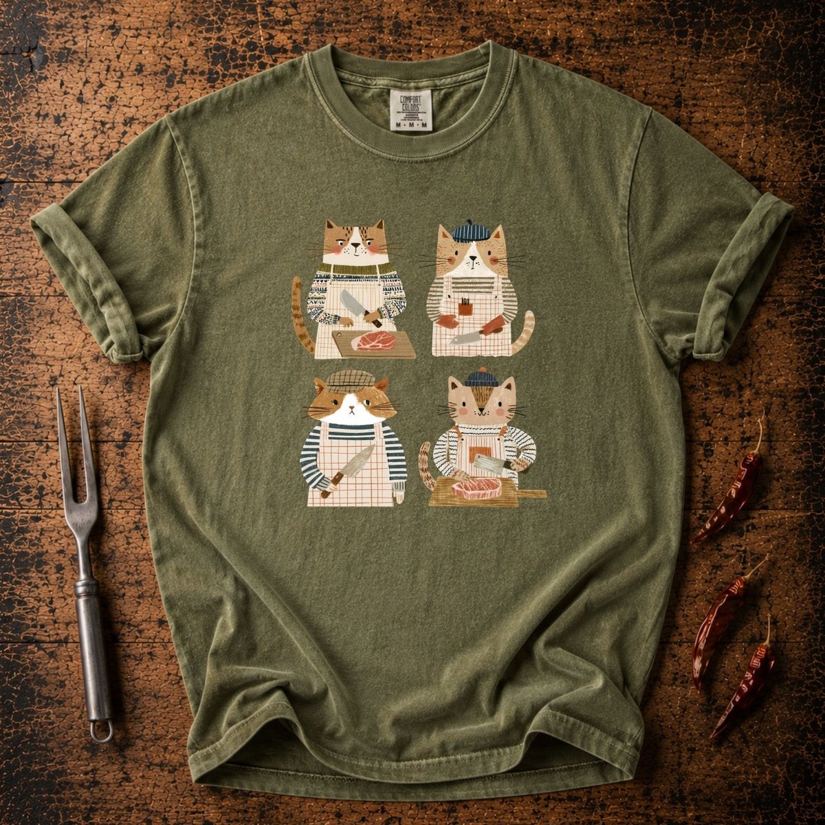 Butcher Cats T-shirt