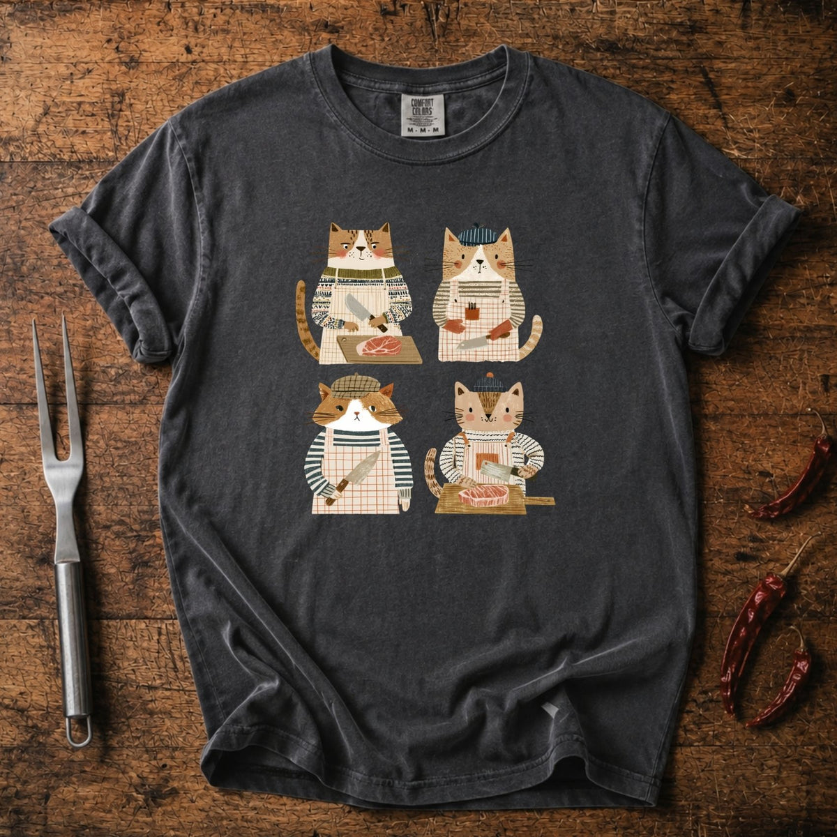 Butcher Cats T-shirt