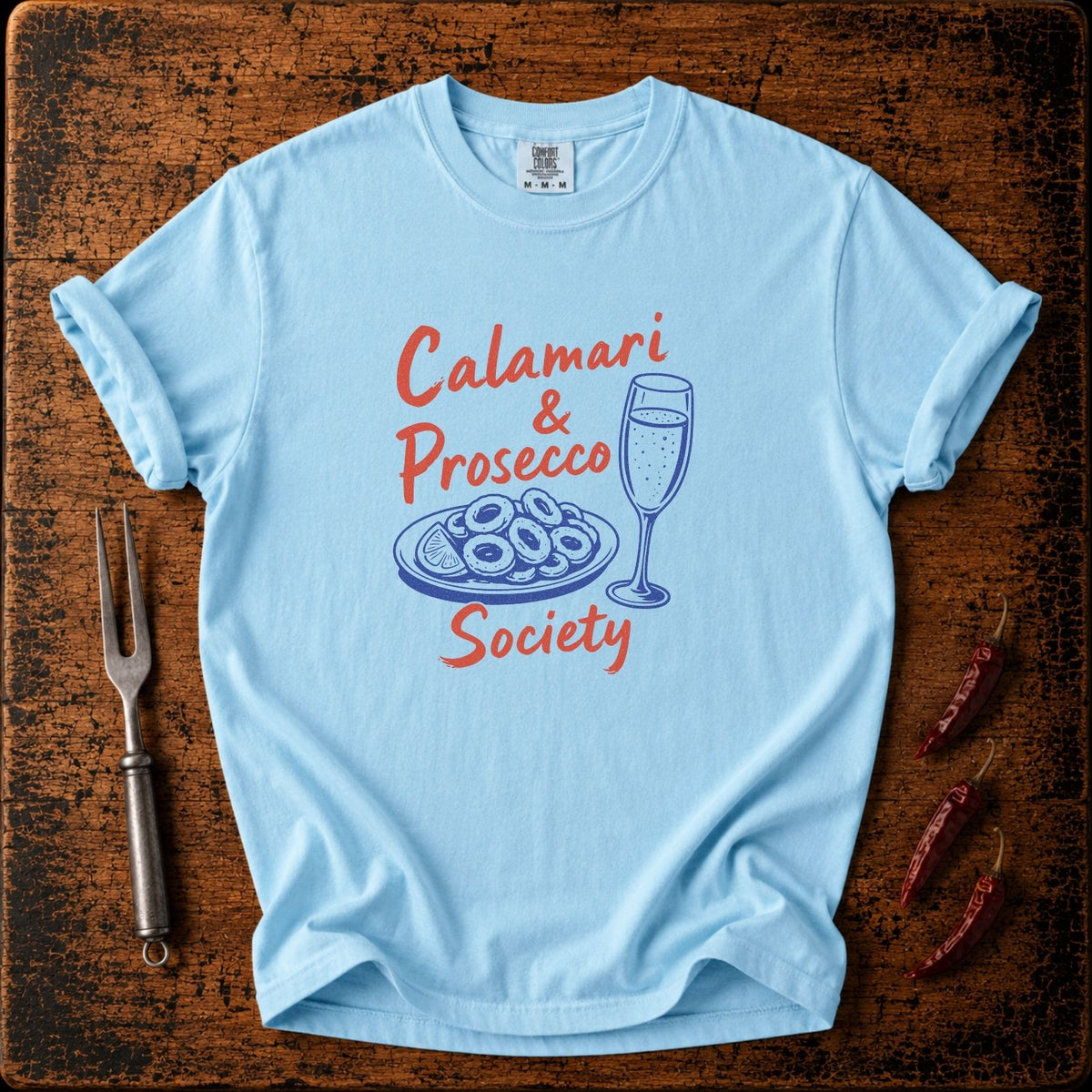 Calamari Prosecco T-shirt