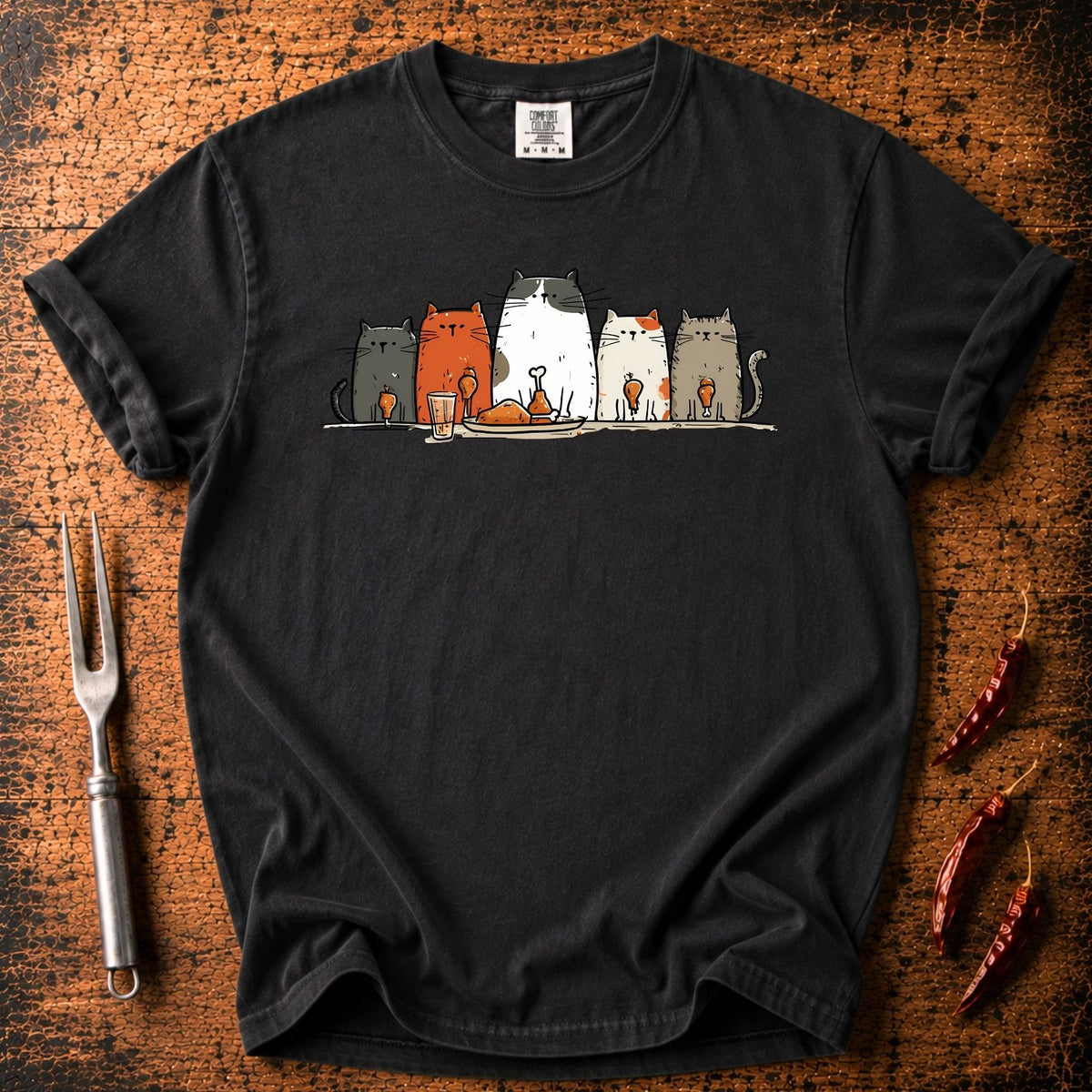 Cat Dinner T-shirt