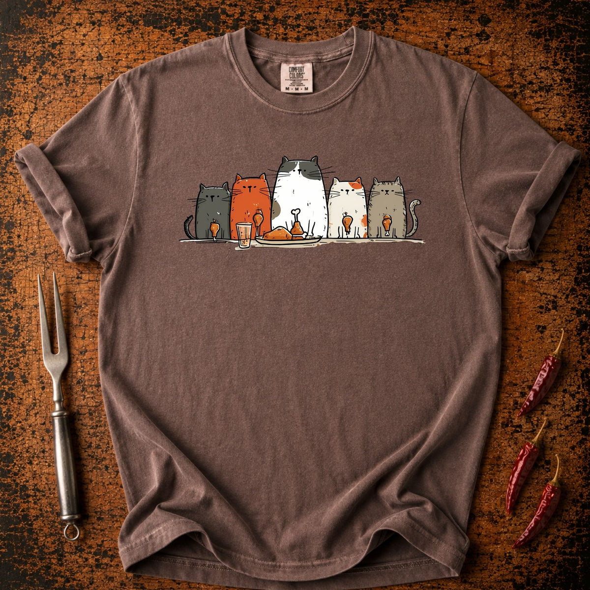 Cat Dinner T-shirt