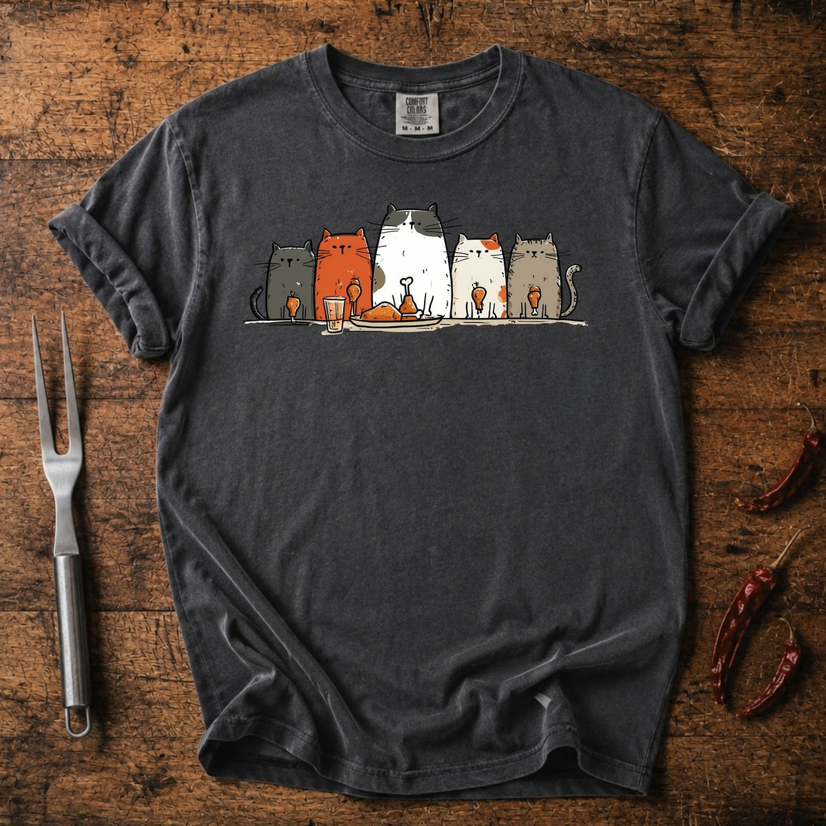 Cat Dinner T-shirt