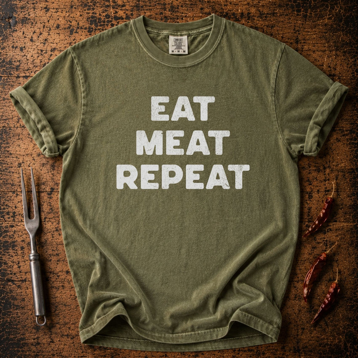 Eat Meat Repeat T-shirt