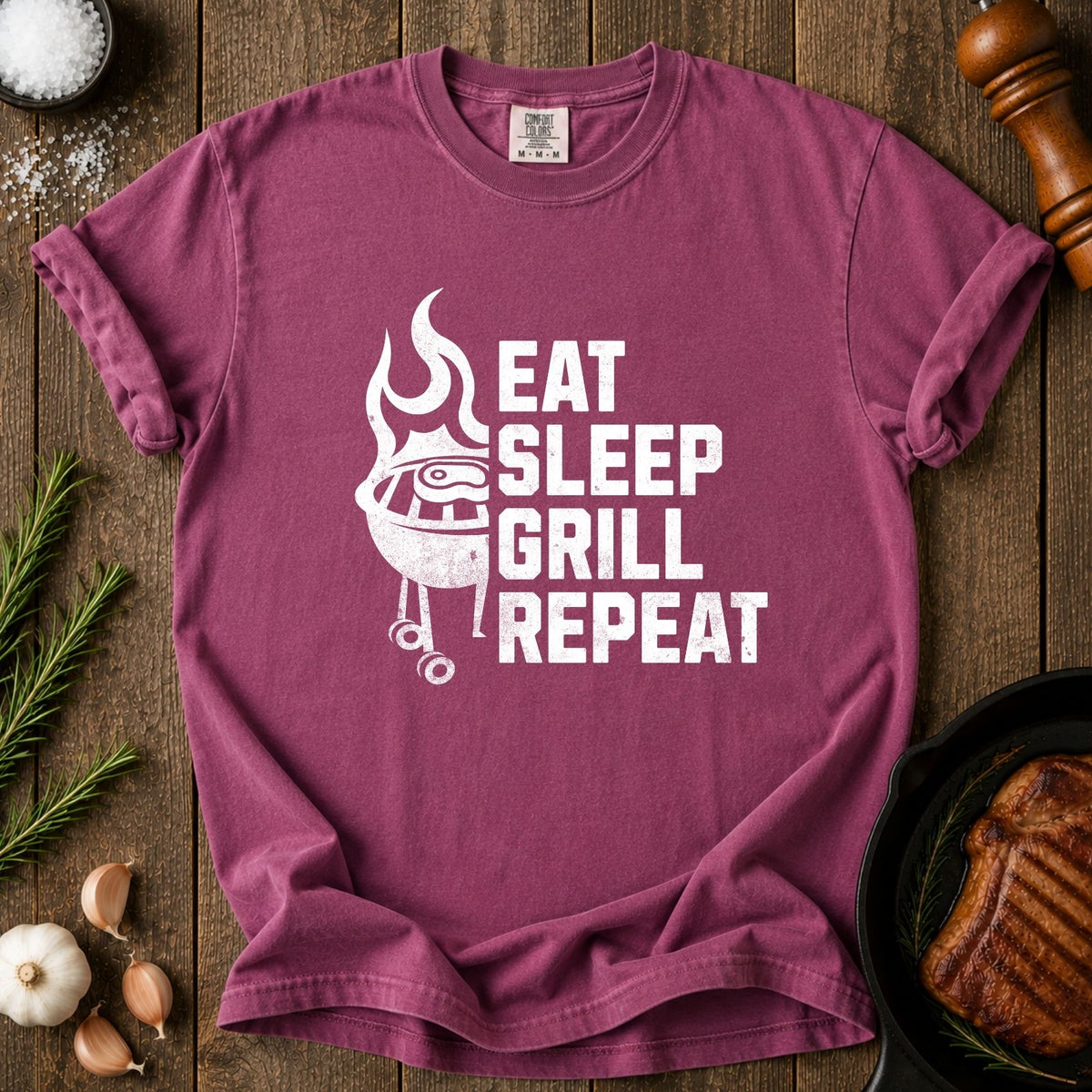 Grill on Repeat T-shirt