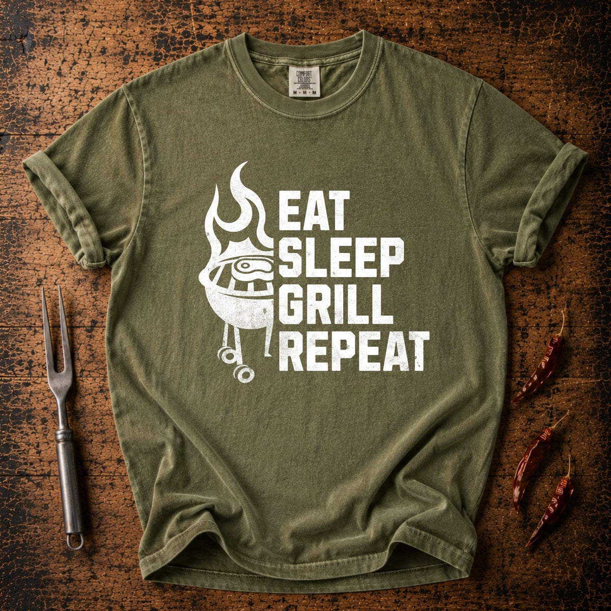 Grill on Repeat T-shirt