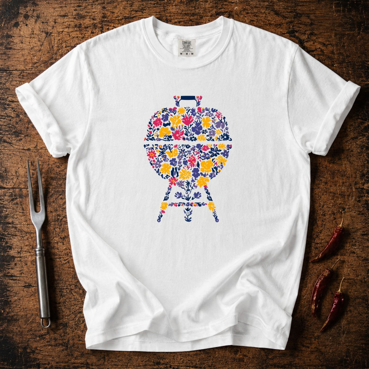 Floral Grill T-shirt