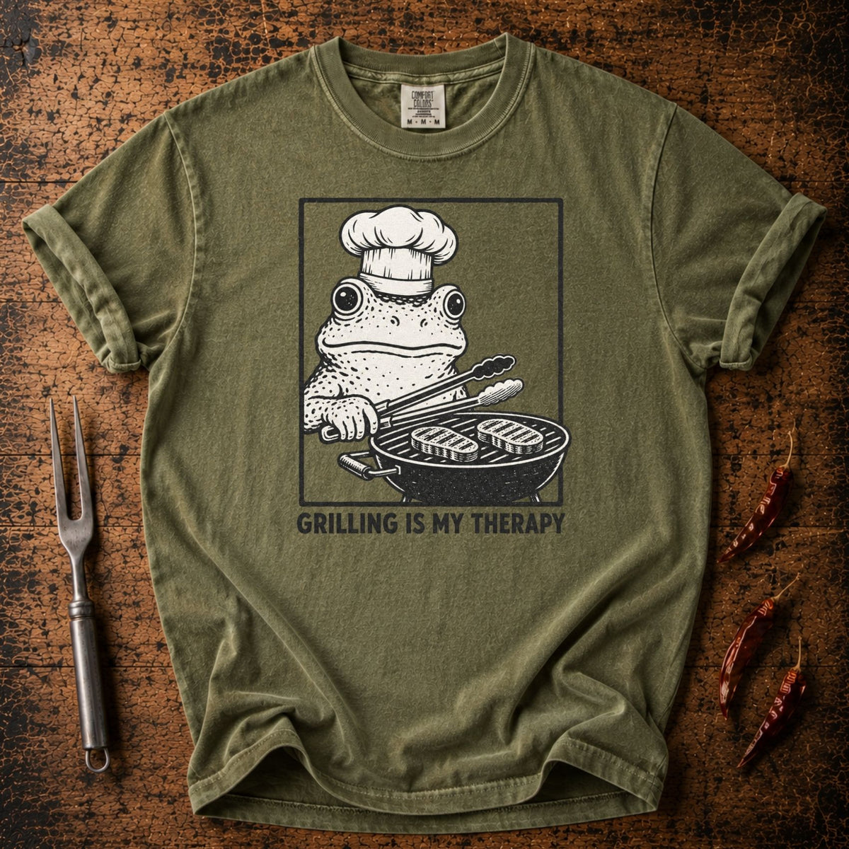 Grilling Therapy T-shirt