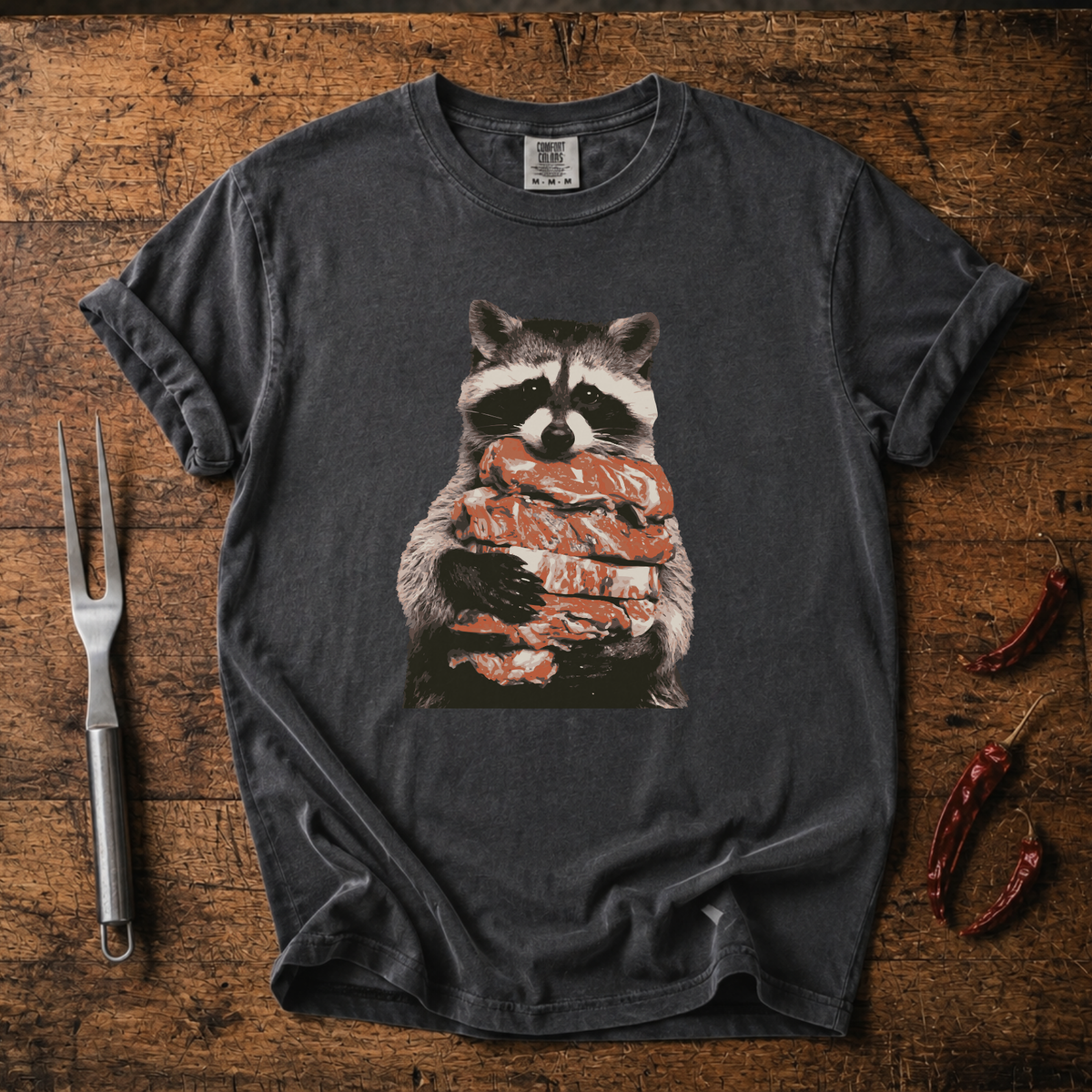 Raccoon Steaks T-shirt